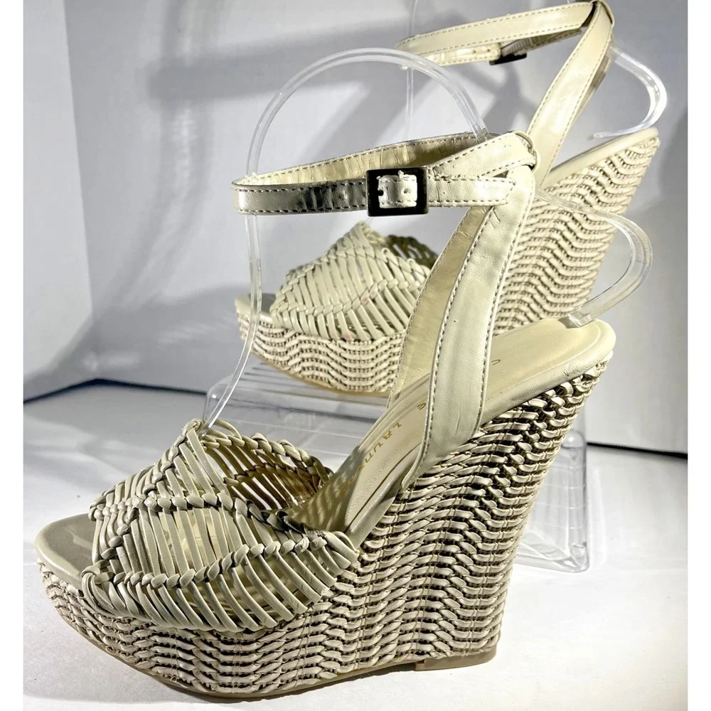 Chinese Laundry Simple Sweet Wedge Sandals Women's 8.5 NWOB